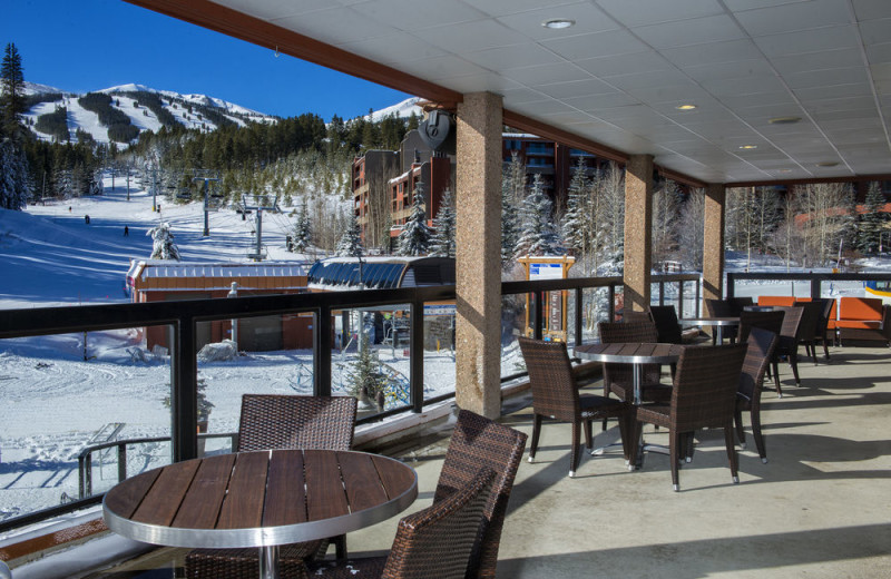 Patio at Beaver Run Resort & Conference Center.