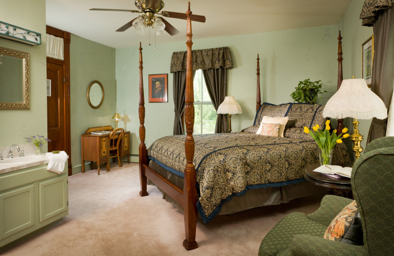 Guest room at Afton Mountain Bed and Breakfast