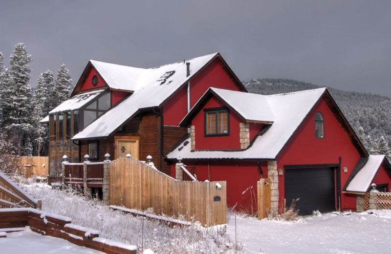 Vacation rental exterior at SkyRun Vacation Rentals - Nederland, Colorado.