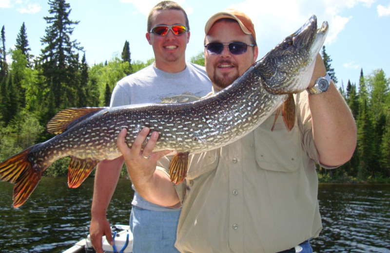 Northern Pike Fishing at Canada North Lodge