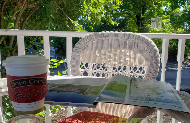 Patio at High Point Inn.