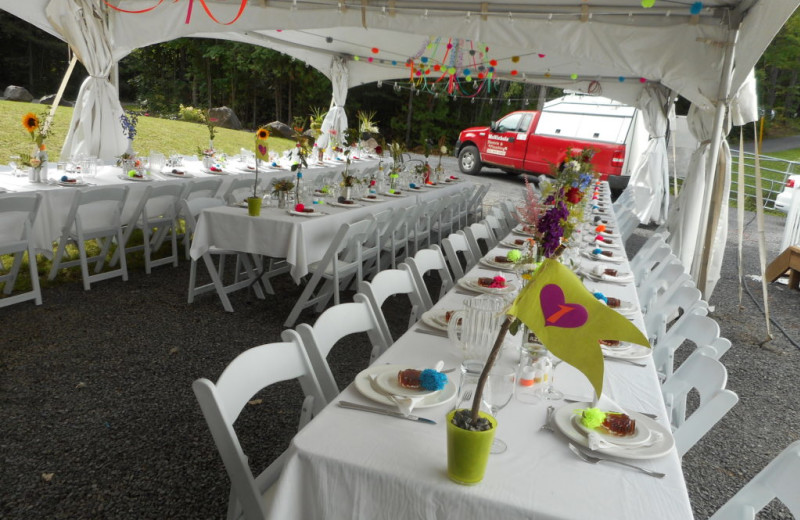 Receptions at Bobs Lake Cottages.