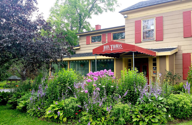 Dining at La Tourelle Hotel & Spa.