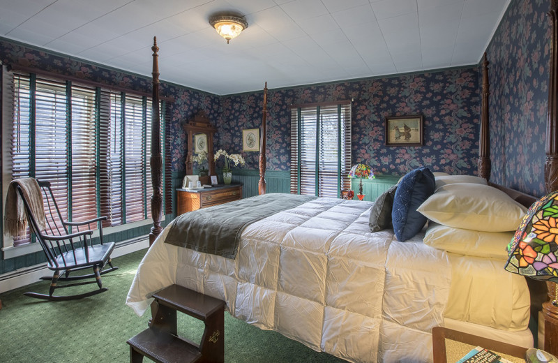 Guest room at Stroudsmoor Country Inn.
