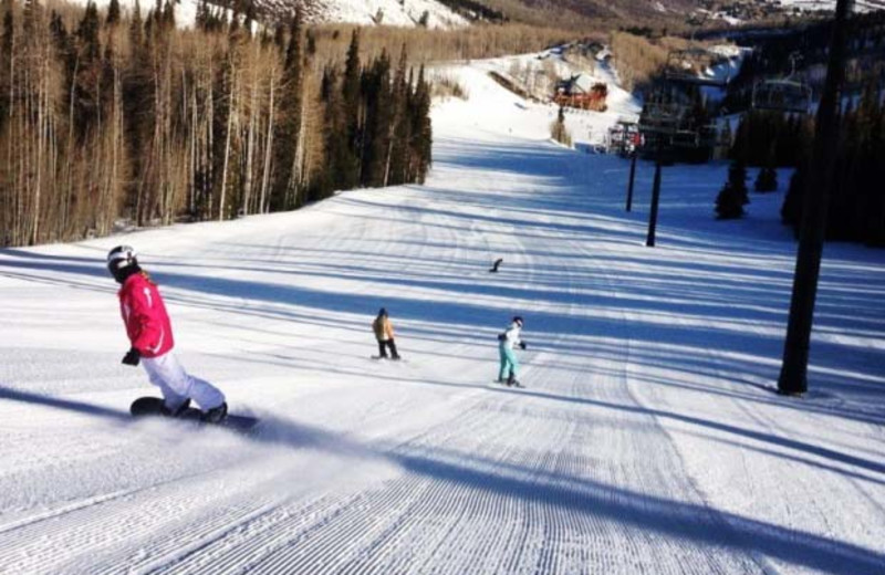 Skiing at Park City Mountain Resort.