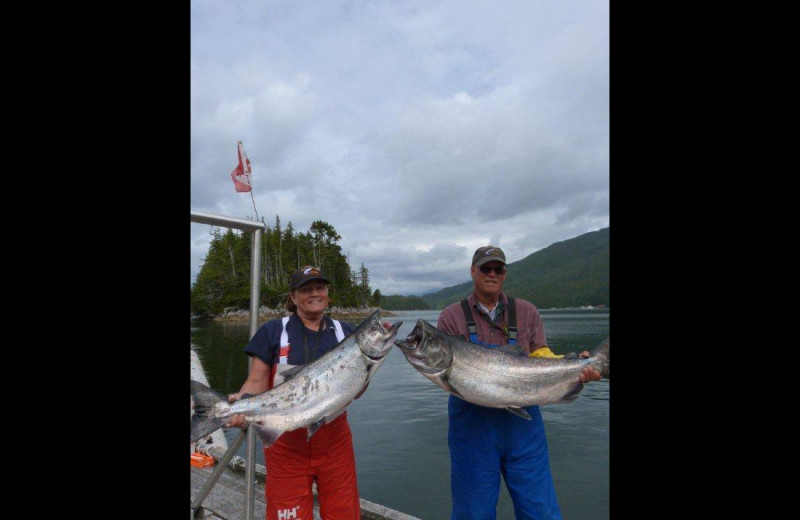 Fishing at Black Gold Lodge