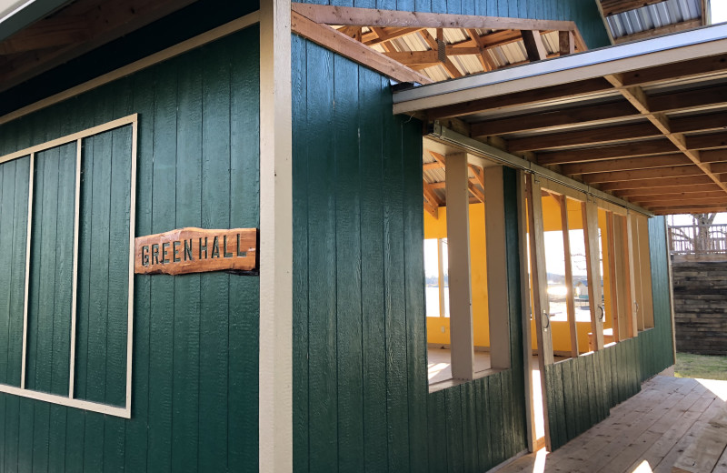 Exterior view of Camp Champions on Lake LBJ.