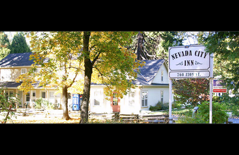 Exterior view of Nevada City Inn.