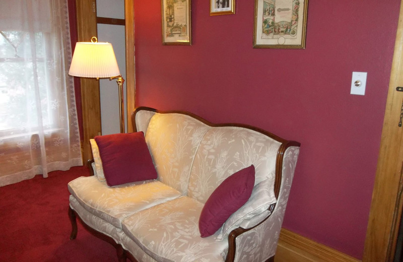 Guest room at The Sawyer House Bed & Breakfast, LLC