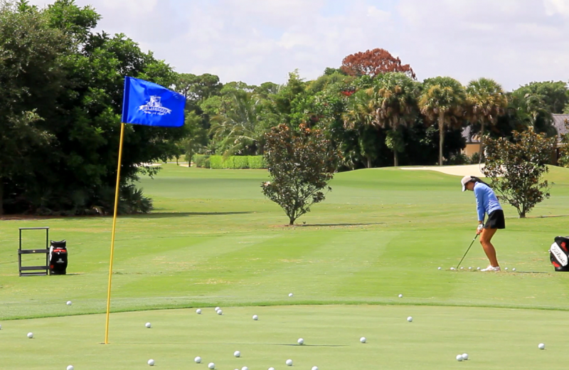 Golf course at The Seagate Hotel & Spa.