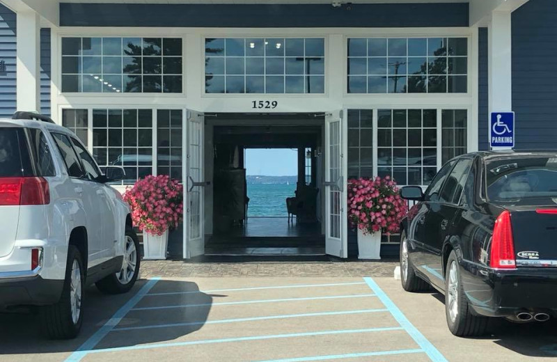 Entrance at Baywatch Resort.