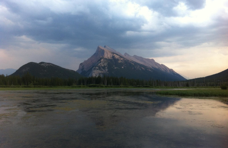 Scenic view at Banff Lodging Company.