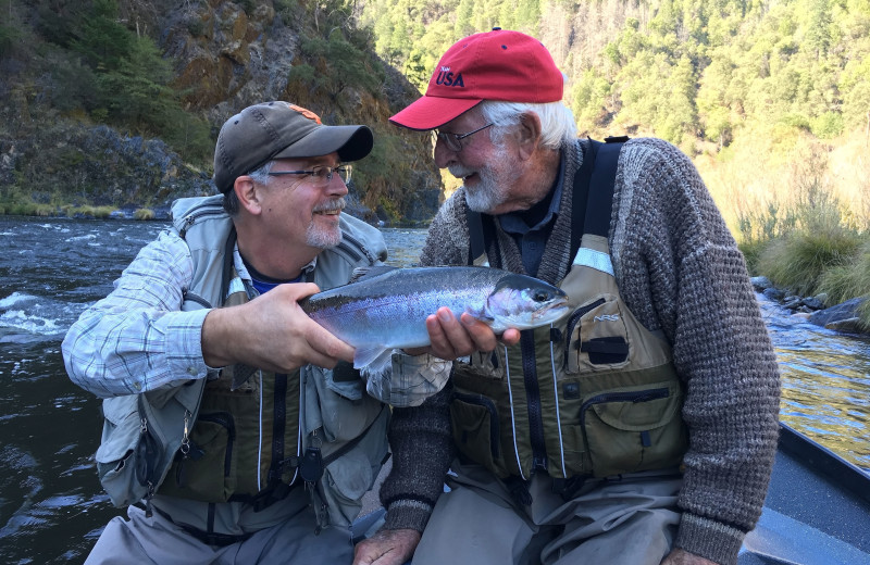 Fishing at Marble Mountain Guest Ranch.