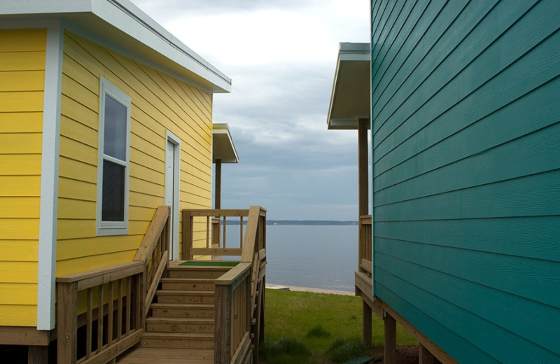 Cabins at D'Arbonne Pointe.