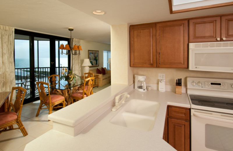 Kitchen at Pointe Estero Beach Resort