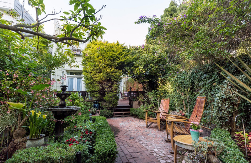 Garden at Union Street Inn.