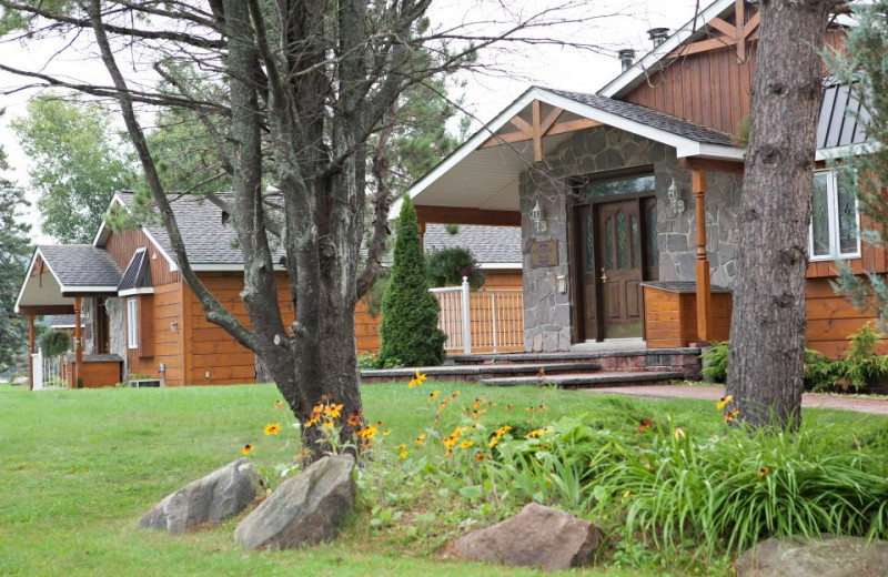 Cottage exterior at The Couples Resort.