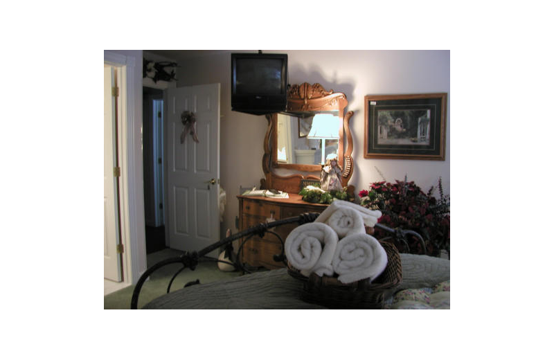 Guest room at Canterbury Chateau Bed & Breakfast.