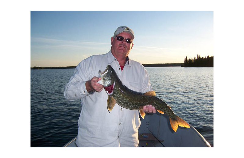 Fishing at Pine Point Lodge & Outposts.