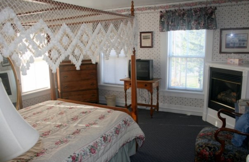 Guest room at Salt Ash Inn.