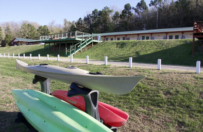 Exterior view of Tanglewood Lodge.