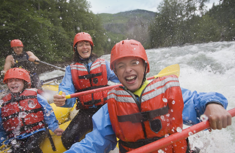 Rafting at REO Rafting Resort.