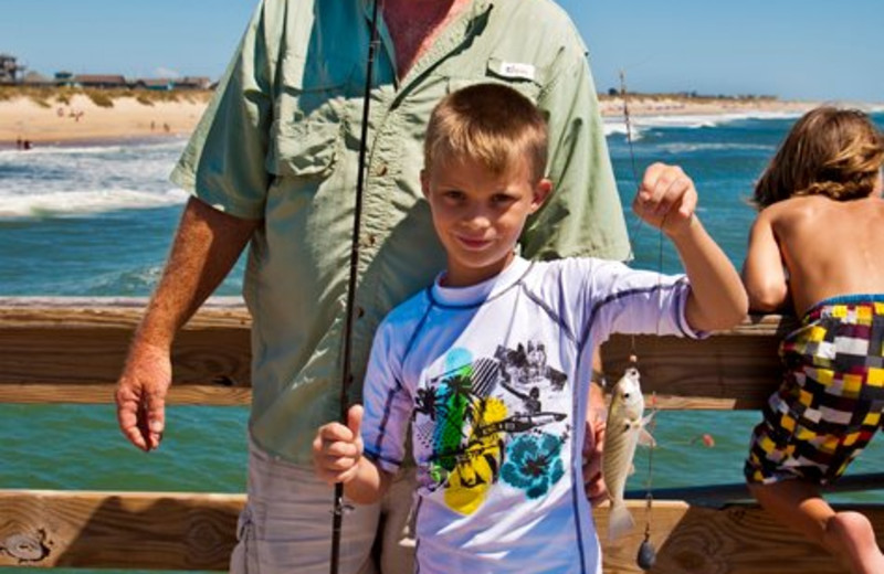 Fishing at Hatteras Realty 