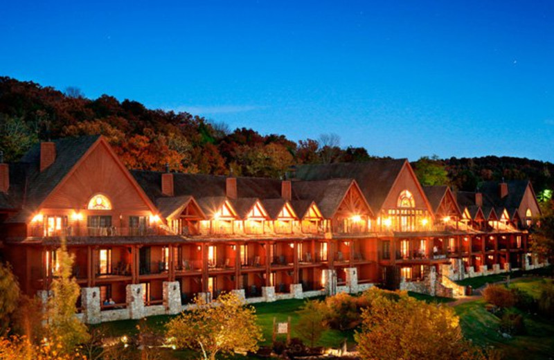 Lodge view at Big Cedar Lodge.