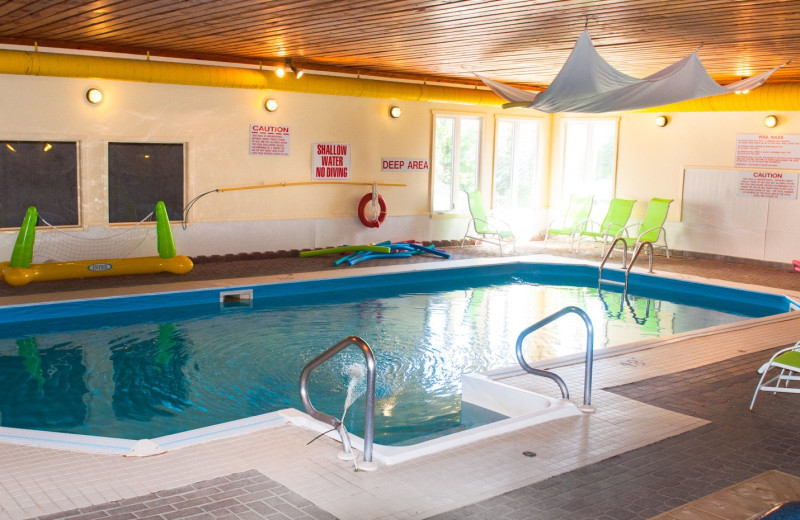 Indoor pool at Great Blue Resorts- McCreary's Beach Resort.