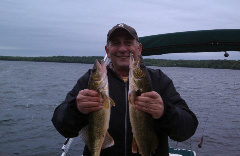 Fishing at Twin Oaks Resort & RV Park.