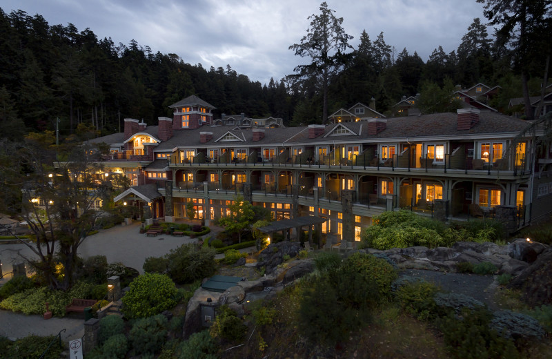 Exterior view of Poets Cove Resort & Spa.