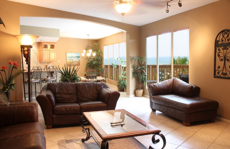 Living Room at Port Royal Ocean Resort