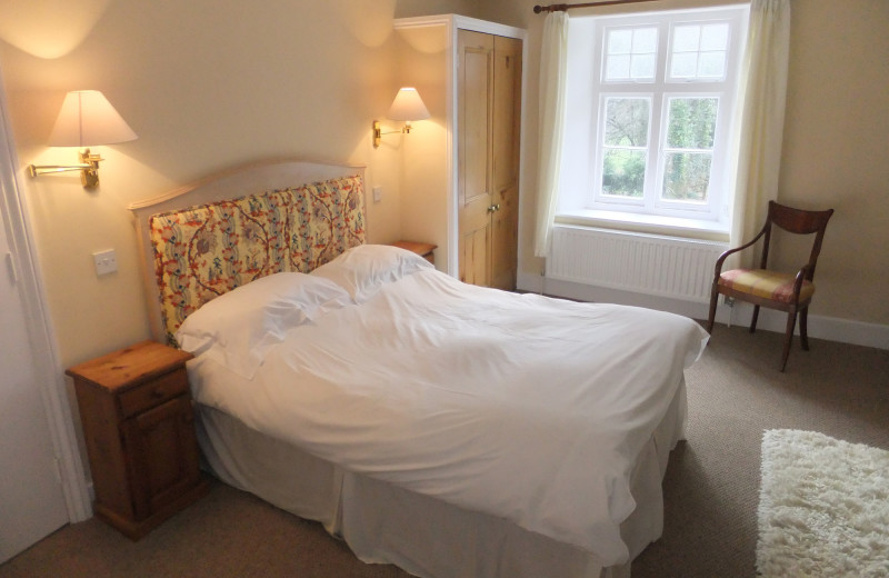 Guest room at Holne Chase Hotel.