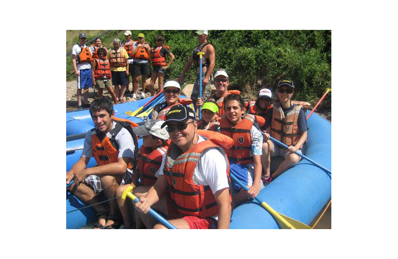 Rafting at Rimrock Dude Ranch.