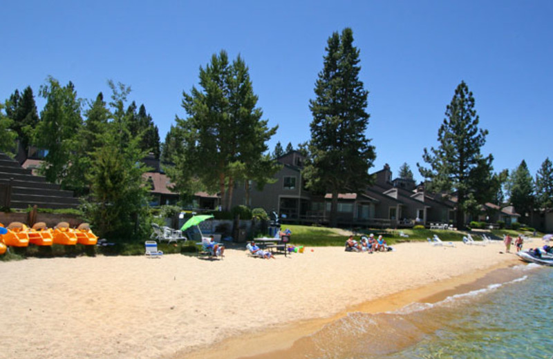 Beach view at Aston Lakeland Village.