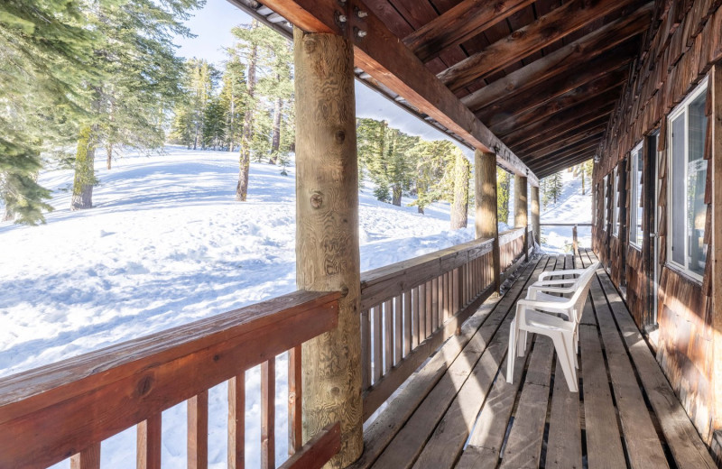 Exterior view of Clair Tappaan Lodge.