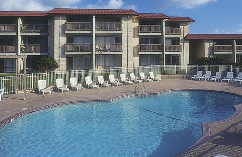 Outdoor Pool at Coral Cay Beachfront Condominiums