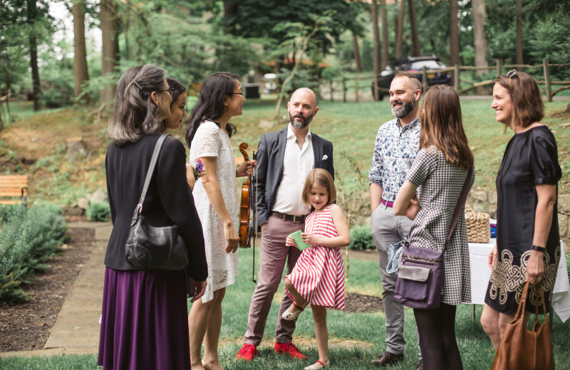 Garden Bar Mitzvah at Arrow Park Lake and Lodge.