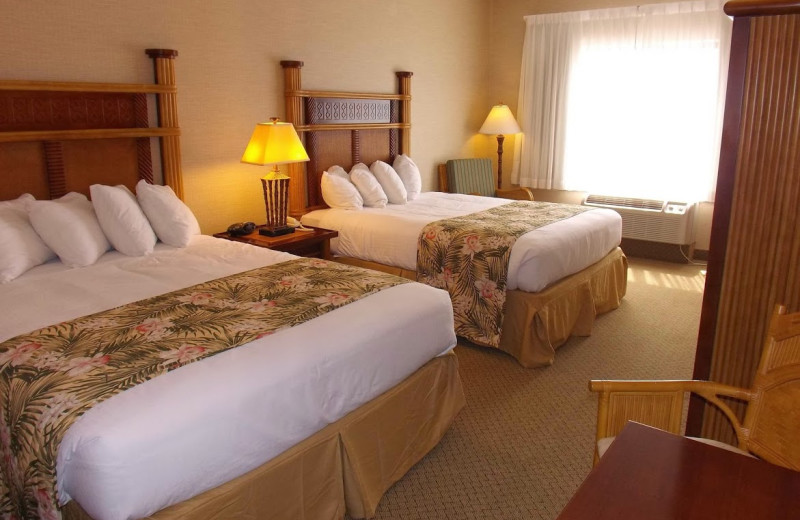 Two bed guest room at Maui Sands Resort & Indoor Waterpark.