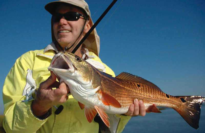 Fishing at Omni Amelia Island Plantation.