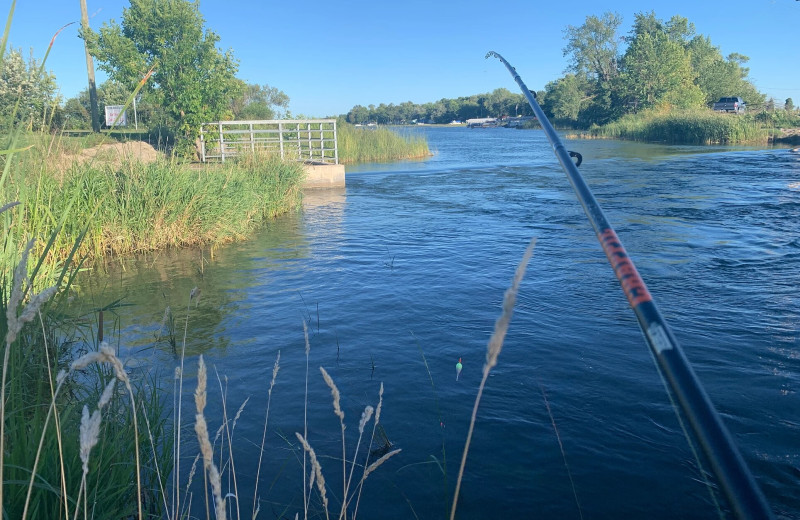 Fishing at Four Seasons Resort.