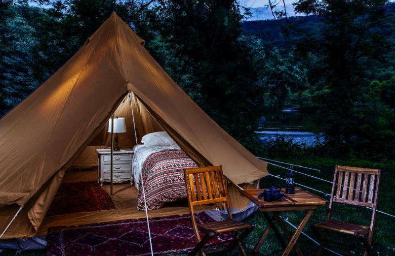 Yurt at Shawnee Inn and Golf Resort.