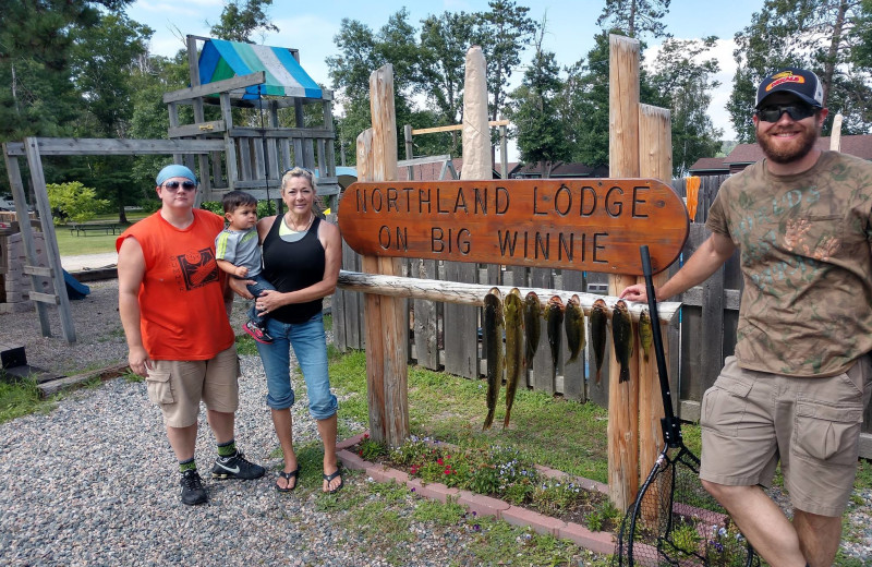 Fishing at Northland Lodge.