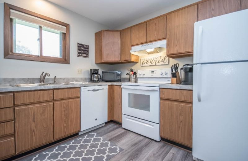 Rental kitchen at Sand County Service Company.