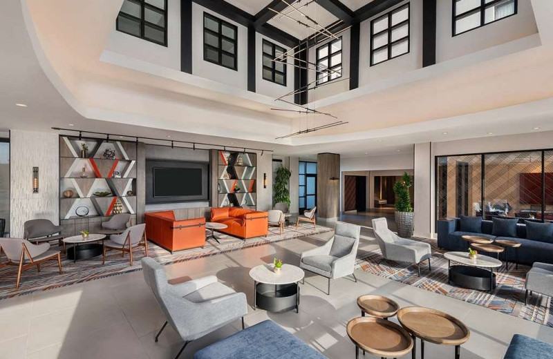 Lobby at DoubleTree by Hilton San Francisco South Airport Blvd.