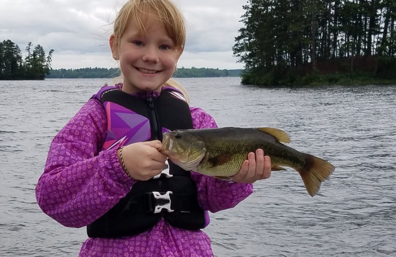 Fishing at Muskego Point Resort.