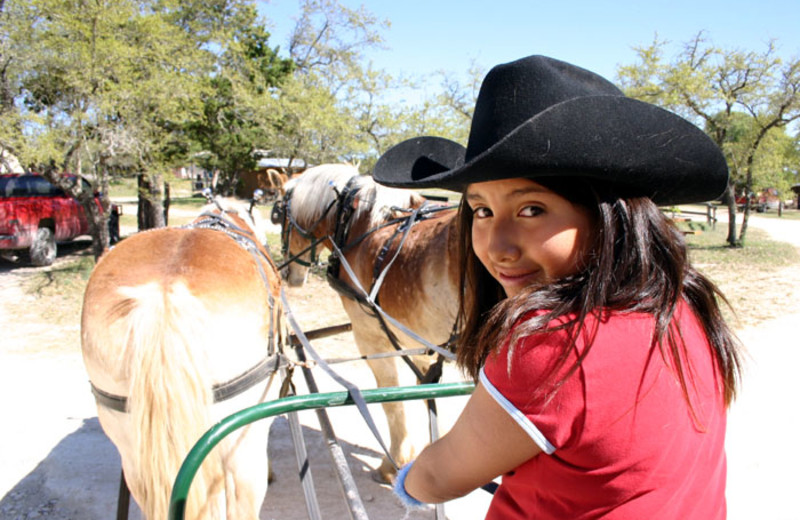 Wagon ride at Rancho Cortez.