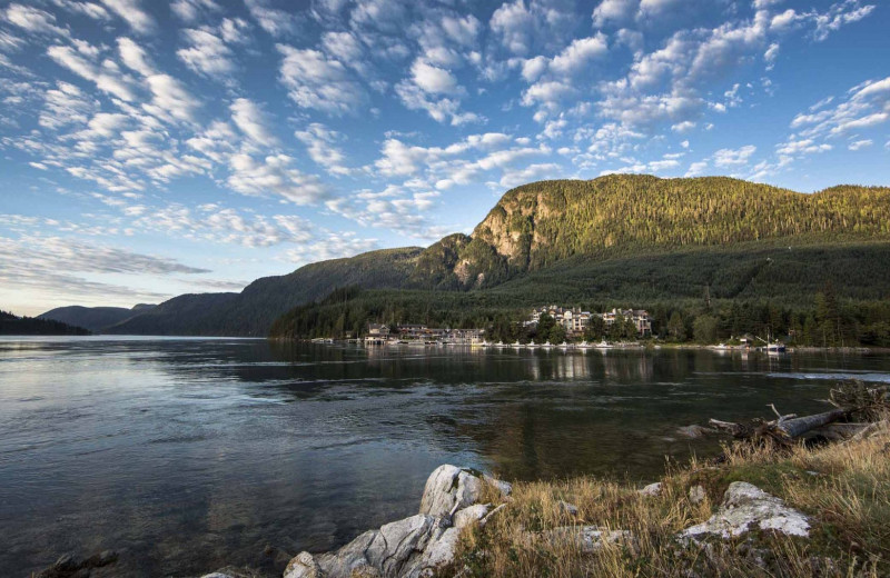 Scenic view at Sonora Resort and Conference Centre, Canada.