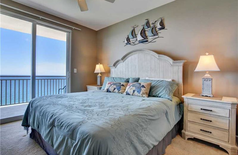 Guest bedroom at Splash Resort.
