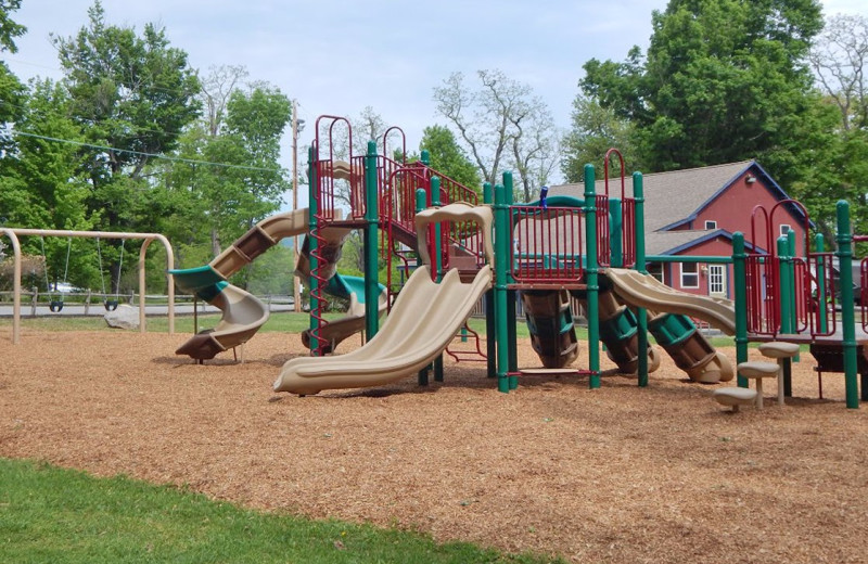 Playground at Yogi Bear's Jellystone Park™ Camp-Resort in Gardiner, NY.